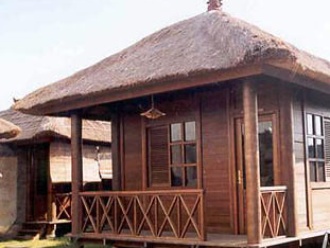 Wooden cottage